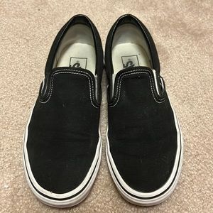 Vans slide ons
